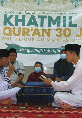 Khatmil Qur'an santri